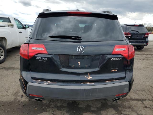 2HNYD28227H502887 - 2007 ACURA MDX BLACK photo 6