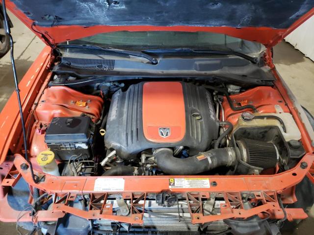 2B3LA53H18H250056 - 2008 DODGE CHARGER R/T ORANGE photo 11