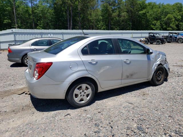 1G1JA5SH7E4243556 - 2014 CHEVROLET SONIC LS 银色 照片 3