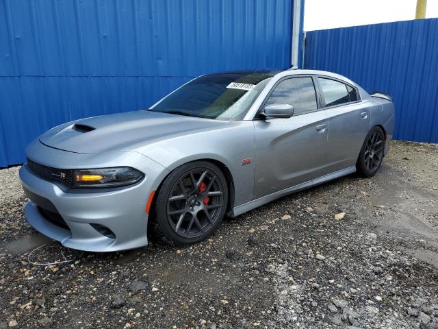2C3CDXGJ2JH244436 - 2018 DODGE CHARGER R/T 392 SILVER photo 1