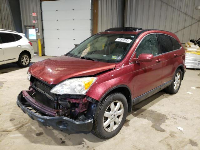 JHLRE48738C042757 - 2008 HONDA CR-V EXL BURGUNDY photo 1