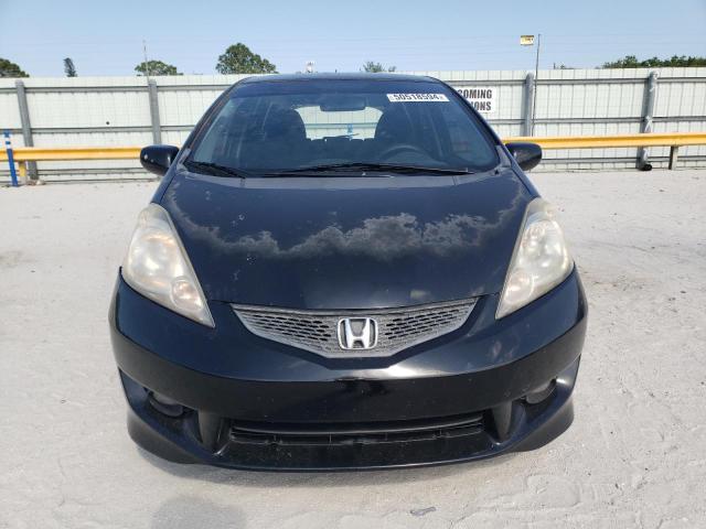 JHMGE8H51BS003641 - 2011 HONDA FIT SPORT BLACK photo 5