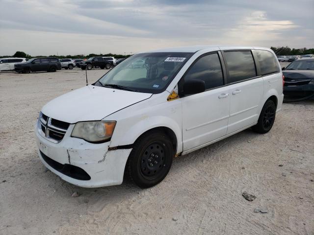 2C4RDGBG7ER392647 - 2014 DODGE GRAND CARA SE WHITE photo 1