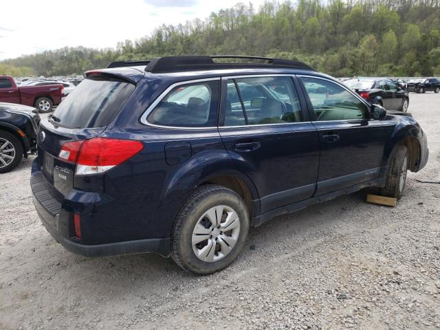 4S4BRBAC8D3238231 - 2013 SUBARU OUTBACK 2.5I BLUE photo 3