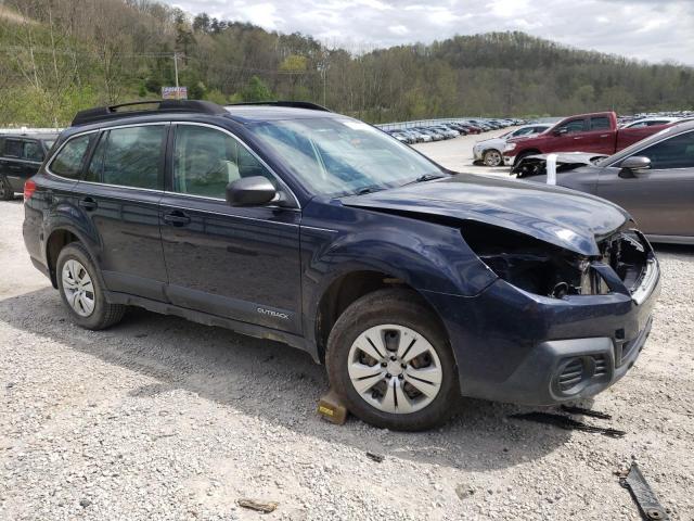 4S4BRBAC8D3238231 - 2013 SUBARU OUTBACK 2.5I BLUE photo 4