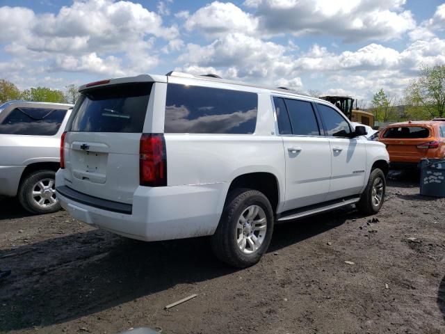 1GNSKHKCXGR312669 - 2016 CHEVROLET SUBURBAN K1500 LT WHITE photo 3