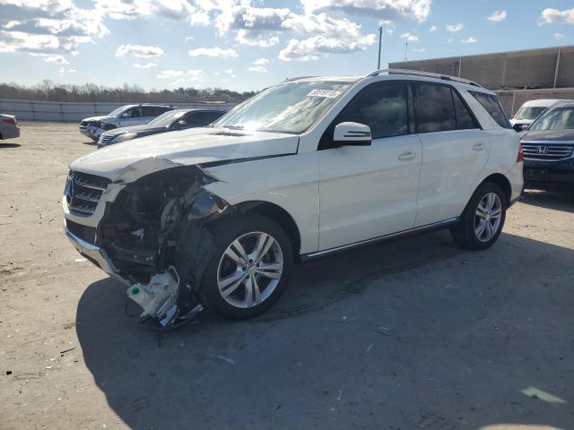 4JGDA5HB8DA238739 - 2013 MERCEDES-BENZ ML 350 4MATIC WHITE photo 1