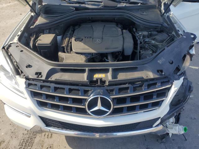 4JGDA5HB8DA238739 - 2013 MERCEDES-BENZ ML 350 4MATIC WHITE photo 12