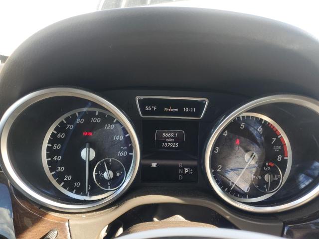 4JGDA5HB8DA238739 - 2013 MERCEDES-BENZ ML 350 4MATIC WHITE photo 9