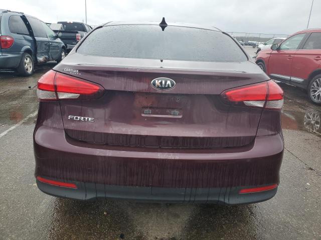 3KPFK4A78HE075619 - 2017 KIA FORTE LX PURPLE photo 6