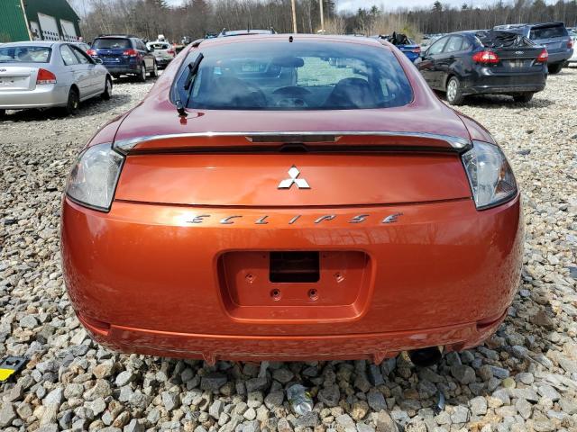 4A3AK64FX7E055355 - 2007 MITSUBISHI ECLIPSE ES ORANGE photo 6