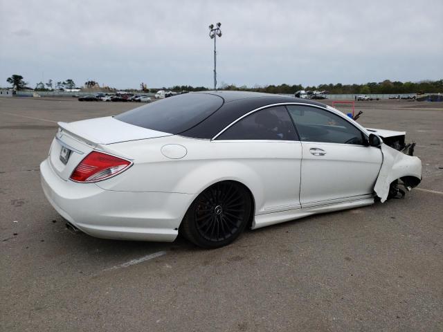 WDDEJ86X69A019641 - 2009 MERCEDES-BENZ CL 550 4MATIC WHITE photo 3