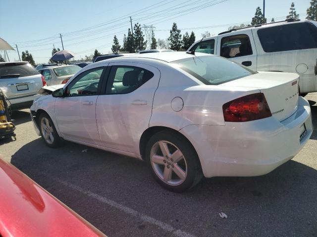 1C3CDZAB5DN537806 - 2013 DODGE AVENGER SE WHITE photo 2