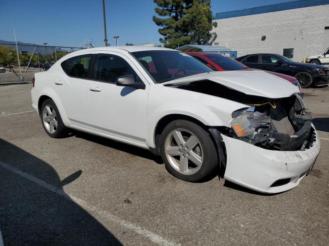 1C3CDZAB5DN537806 - 2013 DODGE AVENGER SE WHITE photo 4