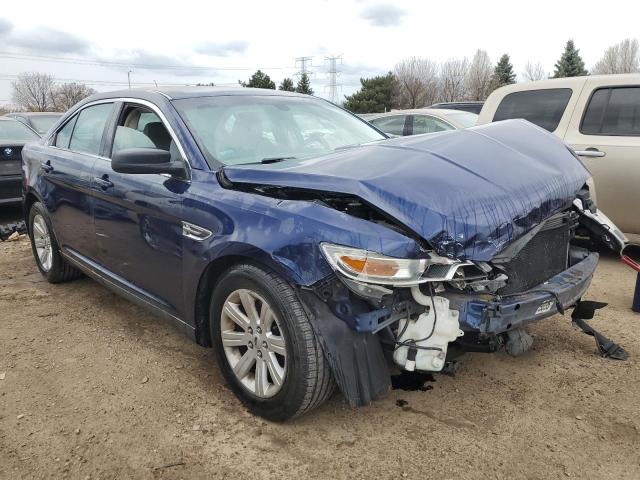 1FAHP2DW7BG181140 - 2011 FORD TAURUS SE BLUE photo 4