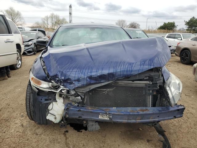 1FAHP2DW7BG181140 - 2011 FORD TAURUS SE BLUE photo 5