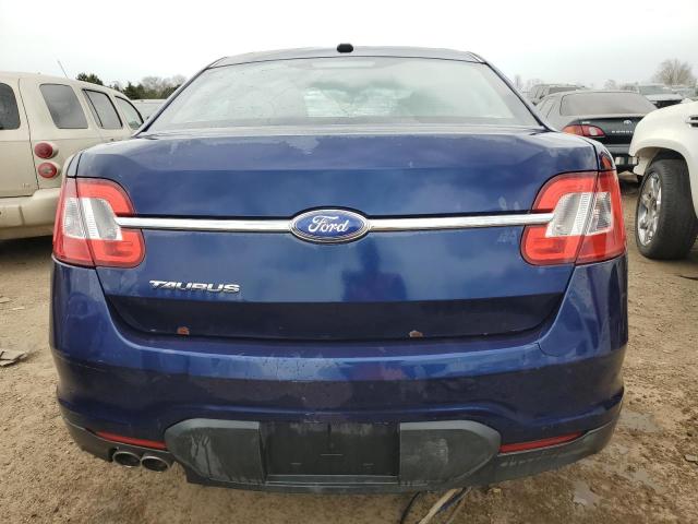 1FAHP2DW7BG181140 - 2011 FORD TAURUS SE BLUE photo 6