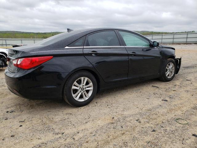 5NPEB4AC9DH757214 - 2013 HYUNDAI SONATA GLS BLACK photo 3