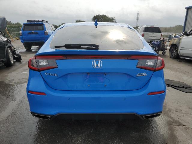 19XFL1H85NE017361 - 2022 HONDA CIVIC SPORT TOURING 蓝色 照片 6