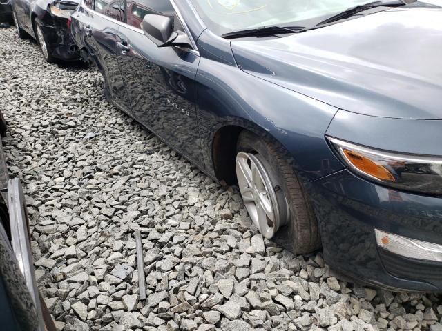 1G1ZD5STXJF110593 - 2018 CHEVROLET MALIBU LS LT ნაცრისფერი ფოტო 9