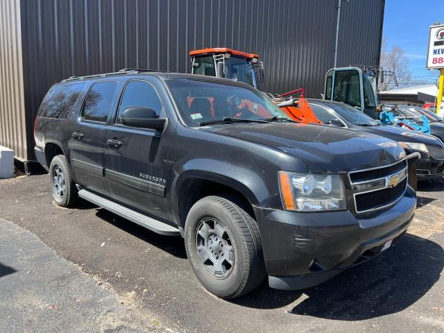 1GNSKJE78DR138778 - 2013 CHEVROLET SUBURBAN K1500 LT BLACK photo 1