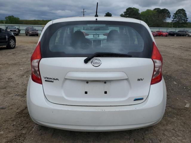 3N1CE2CP2EL426529 - 2014 NISSAN VERSA NOTE S WHITE photo 6