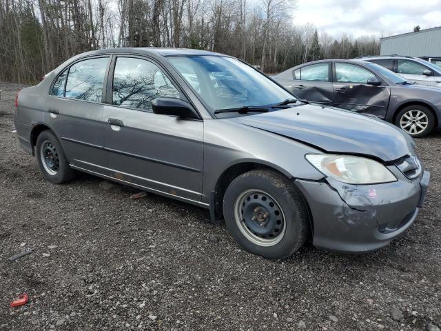 2HGES16355H014360 - 2005 HONDA CIVIC DX VP Boz foto 4