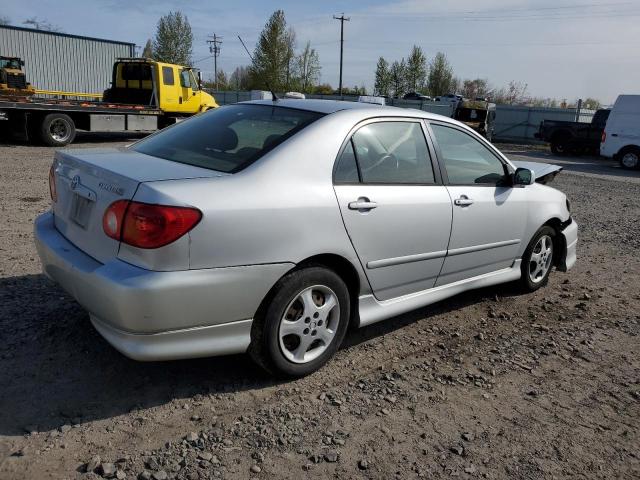 1NXBR32E85Z464058 - 2005 TOYOTA COROLLA CE SILVER photo 3