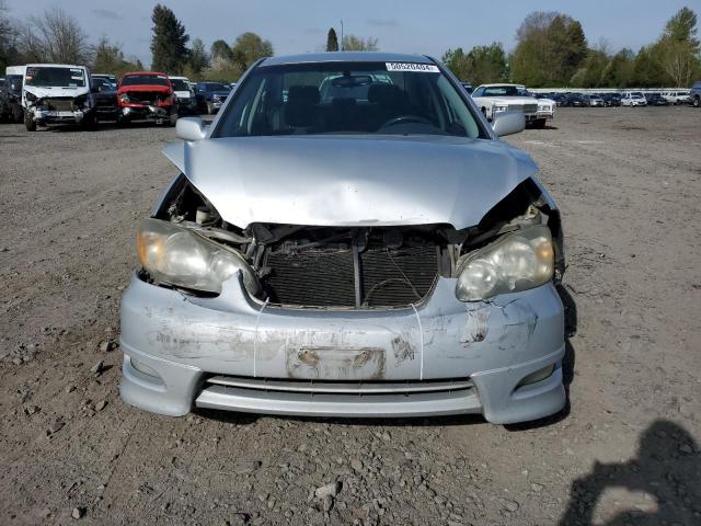 1NXBR32E85Z464058 - 2005 TOYOTA COROLLA CE SILVER photo 5