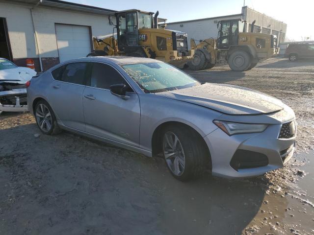 19UUB6F63MA001512 - 2021 ACURA TLX ADVANCE SILVER photo 4