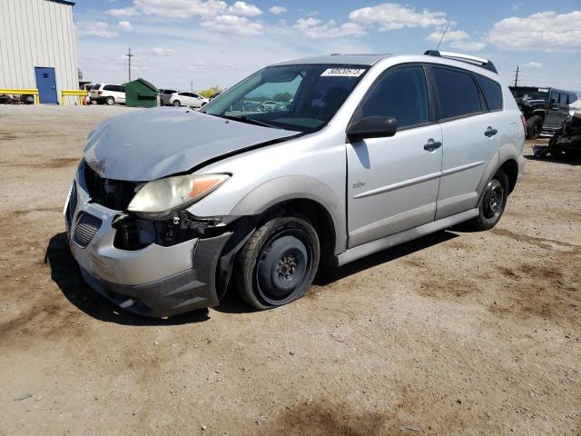 5Y2SL65878Z402123 - 2008 PONTIAC VIBE SILVER photo 1