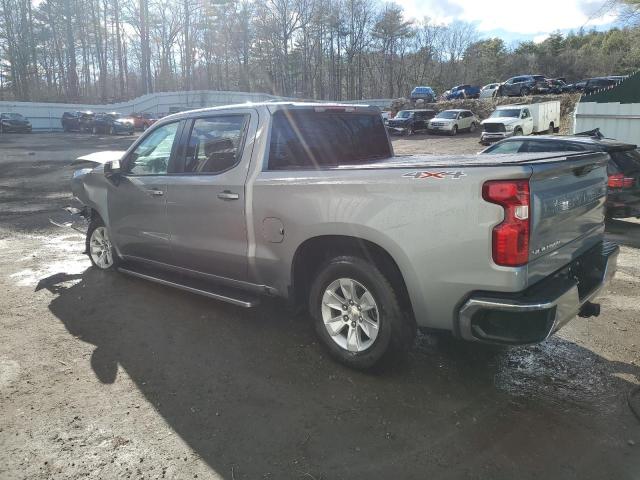 3GCUDDE82PG249837 - 2023 CHEVROLET SILVERADO K1500 LT SILVER photo 2