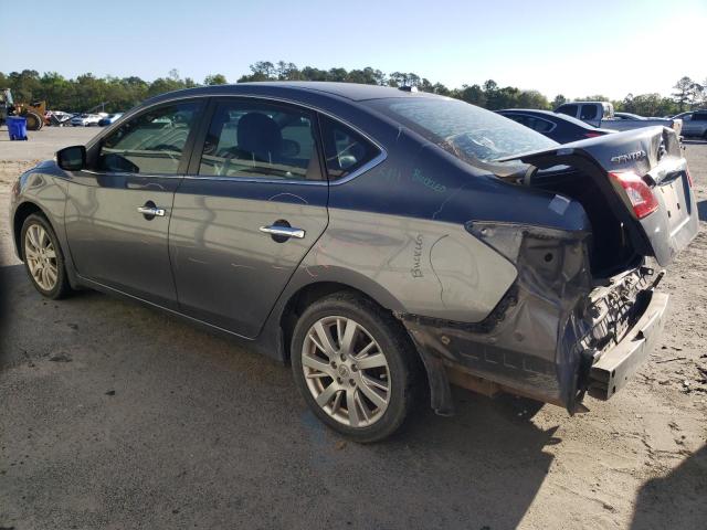 3N1AB7AP6FY327149 - 2015 NISSAN SENTRA S GRAY photo 2