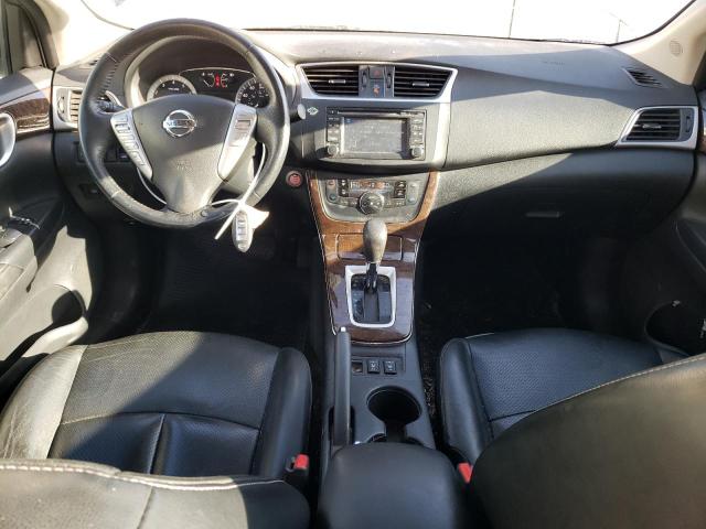 3N1AB7AP6FY327149 - 2015 NISSAN SENTRA S GRAY photo 8