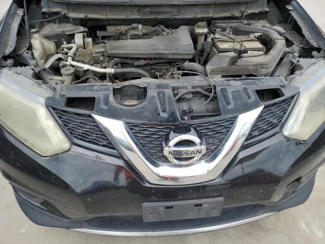 KNMAT2MT9GP714142 - 2016 NISSAN ROGUE S BLACK photo 11