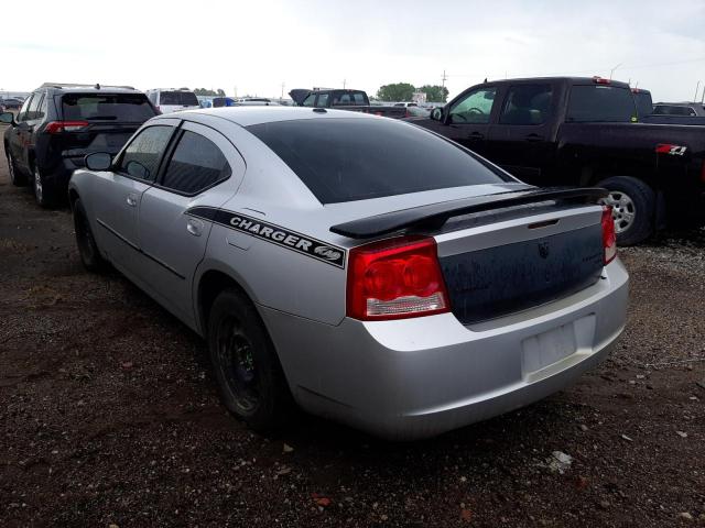 2B3CA3CV6AH247010 - 2010 DODGE CHARGER SXT SILVER photo 3