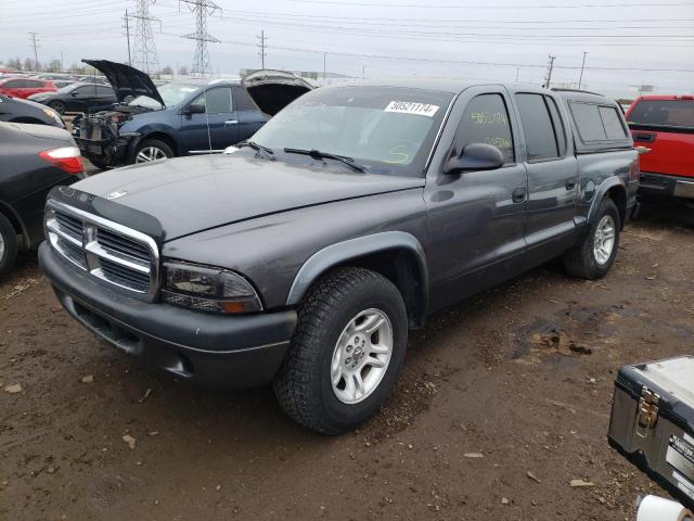 2003 DODGE DAKOTA QUAD SLT, 