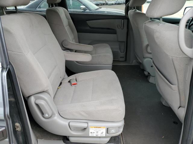 5FNRL5H20BB055442 - 2011 HONDA ODYSSEY LX GRAY photo 11