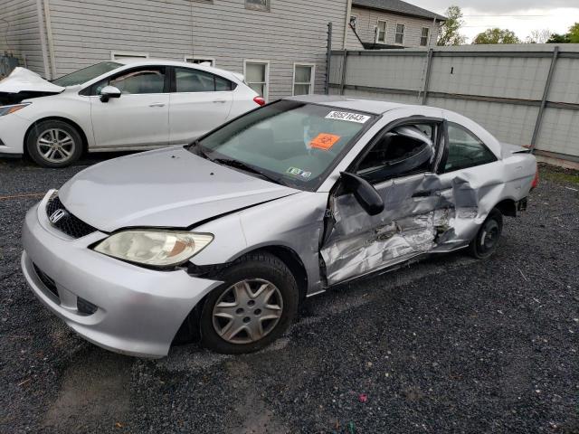 1HGEM22395L033440 - 2005 HONDA CIVIC DX VP Silber Foto 1