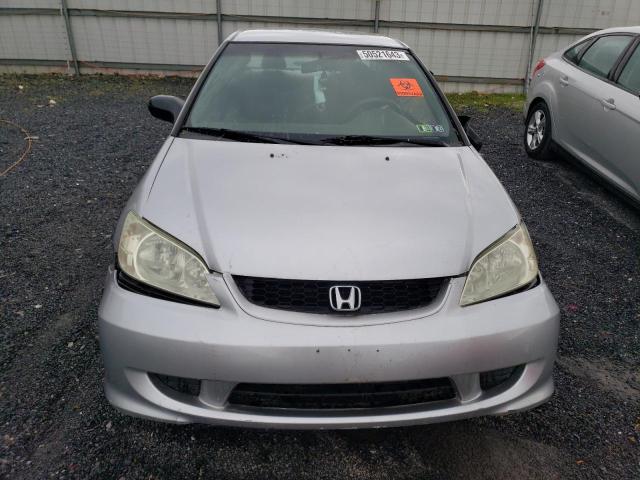 1HGEM22395L033440 - 2005 HONDA CIVIC DX VP Silber Foto 5