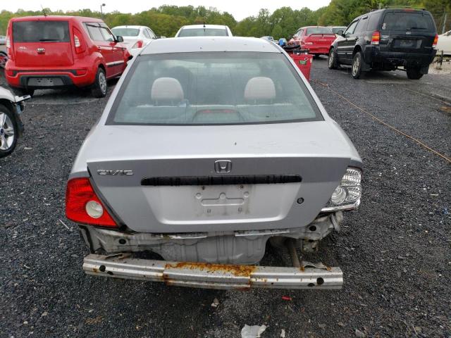 1HGEM22395L033440 - 2005 HONDA CIVIC DX VP Silber Foto 6