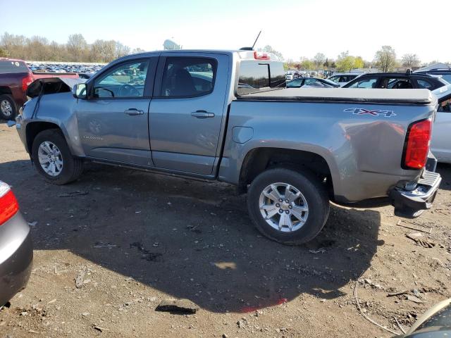 1GCGTCEN5M1114992 - 2021 CHEVROLET COLORADO LT GRAY photo 2