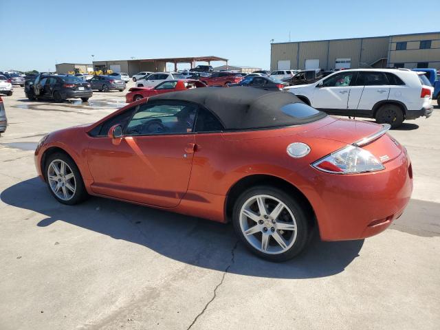 4A3AL35T87E050008 - 2007 MITSUBISHI ECLIPSE SPYDER GT ORANGE photo 2