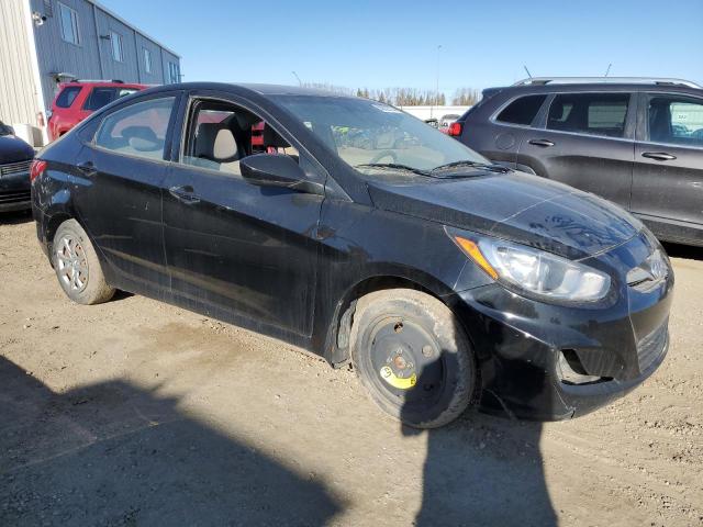 KMHCT4AE0CU269758 - 2012 HYUNDAI ACCENT GLS BLACK photo 4