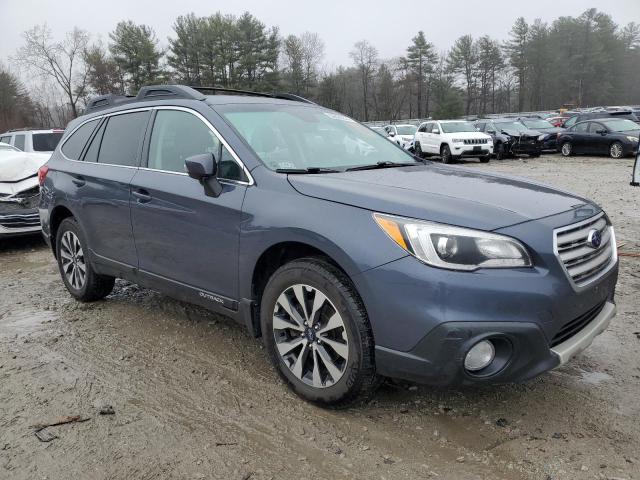 4S4BSANC3H3348957 - 2017 SUBARU OUTBACK 2.5I LIMITED BLUE photo 4