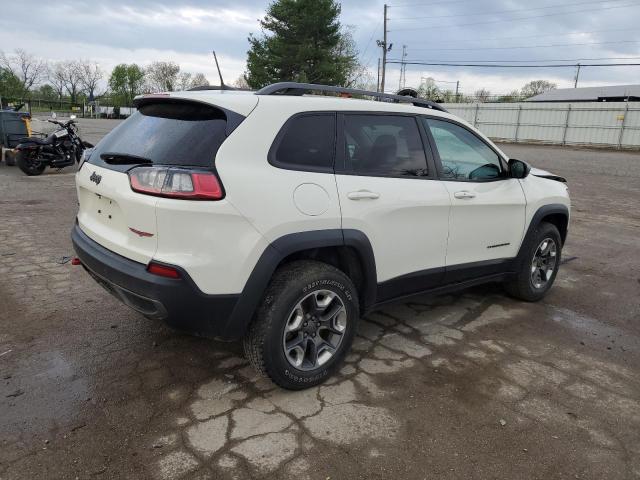 1C4PJMBX2KD314077 - 2019 JEEP CHEROKEE TRAILHAWK WHITE photo 3