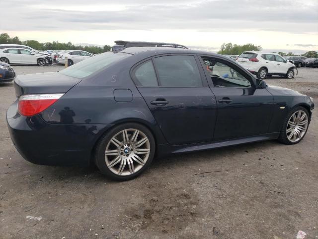 WBANW53508CT53628 - 2008 BMW 550 I BLACK photo 3