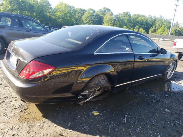 WDDEJ71X17A001594 - 2007 MERCEDES-BENZ CL 550 BLACK photo 3