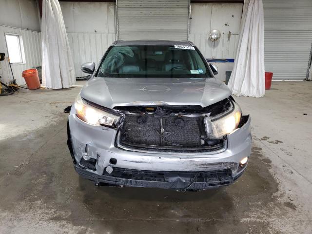 5TDJKRFH5FS100360 - 2015 TOYOTA HIGHLANDER XLE 银色 照片 5