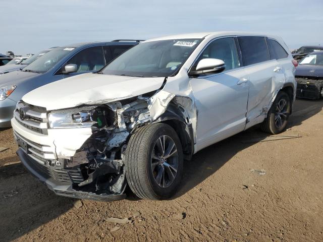 5TDBZRFH2JS865101 - 2018 TOYOTA HIGHLANDER LE WHITE photo 1